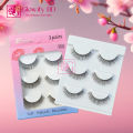 Everly Beauties 3 Pairs False Eyelash Set | Natural & Glamorous | 3D Mink Lashes. 