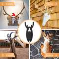 8 PCS Deer Skull Hooks Deer Hanger Antler Style Mounts Deer Skull Hanging and Mounting. 