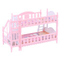 【Factory-direct】 Doll European Style Bunk Bed Double Bunk Bed Girl Birthday.