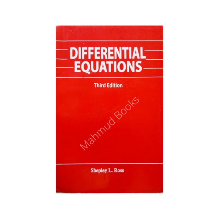 Differential Equations ( 3rd Edition ) by Shepley L. Ross