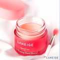 Laneige lip sleeping mask for moisturizing, soft, smooth and shiny lips with berry scent 3G. 
