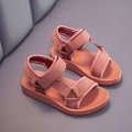 2024 Summer New Children's Boys' Casual Versatile Beach Shoes, Girls' Weaving Straps, Fashionable and Simple Open Toe Sandals. 