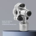 6Pack BPV-31 Piercing Valve Line Tap Valve Kits Adjustable Valve for Air Conditioners HVAC 1/4inch,5/16inch,3/8inch. 