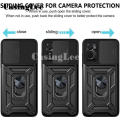 For VIVO Y02A Armor Ring Case Cover Magnetic Car Holder Shockproof Camera Protection for VIVO Y02A Back Cover.