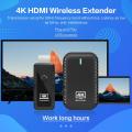 New 30m Wireless Hdmi Wireless Transmitter And Receiver 4K HDMI Audio Video Extender Kit Wireless Display Dongle for TV Camera. 