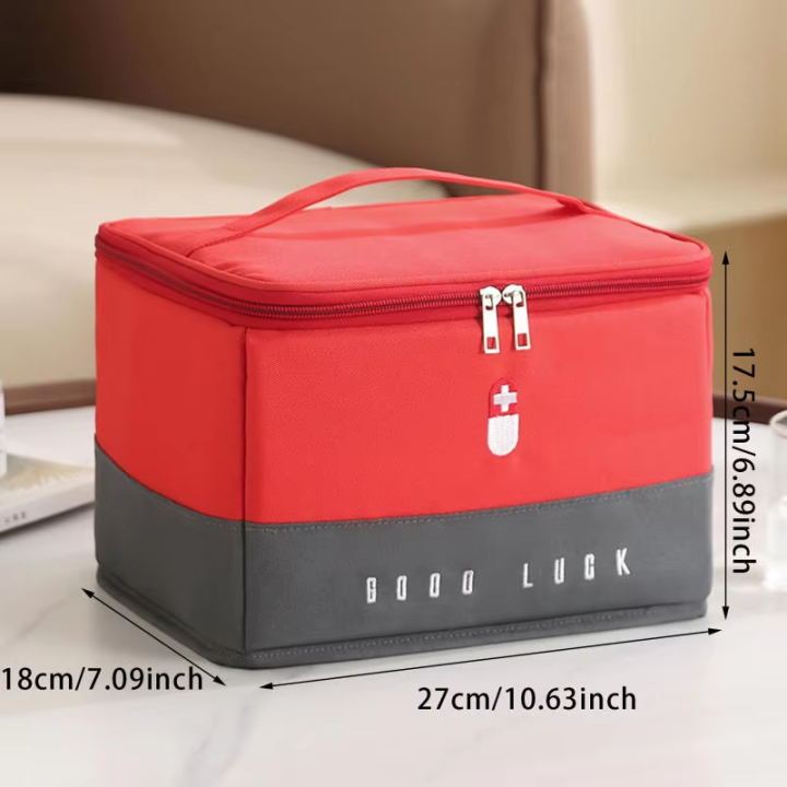 Medical%20Bag%20Medical%20Kit%20Case%20Medicine%20Storage%20Bag%20Portable%20Travel%20Storage%20First%20Aid%20Kit%20Household%20Medical%20Emergency%20Kits%20Organizer%20-%20Image%204