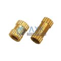 100pcs/50pcs/20pcs m1.4 M2 M2.5 M3 M4 M5 M6 M8 Braas insert nut Injection Molding Brass Knurled Thread Inserts Nuts.