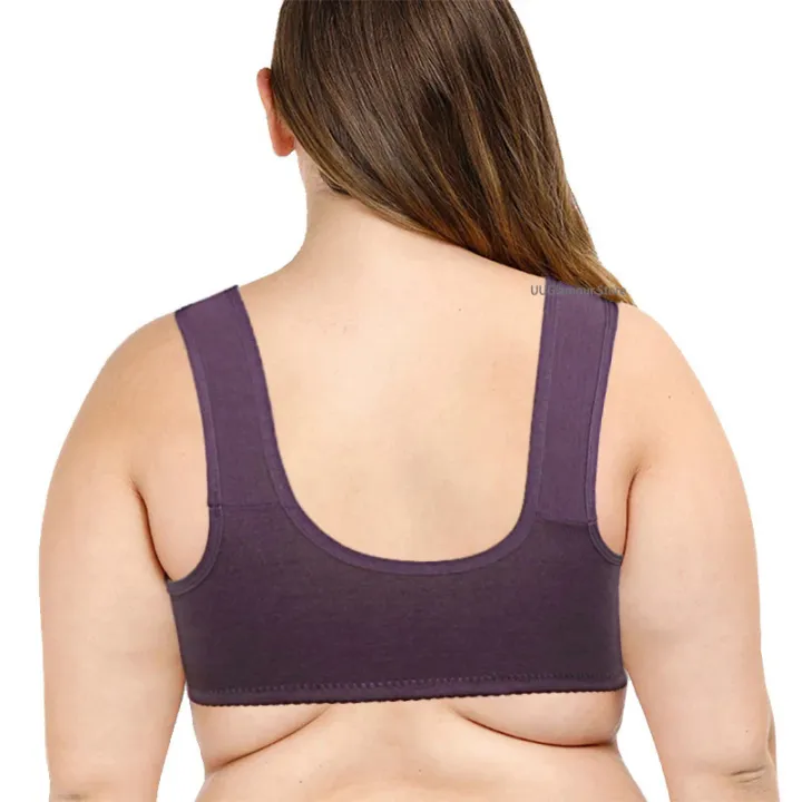 Front%20Closure%20Cotton%20Bras%20Women%20Large%20Bust%20Camisole%20Bra%2052/120%20Underwear%20Female%20Soft%20Lingerie%2036%2038%2040%2042%2044%2046%2048%2050%2052%20B%20C%20Cup%20-%20Image%202