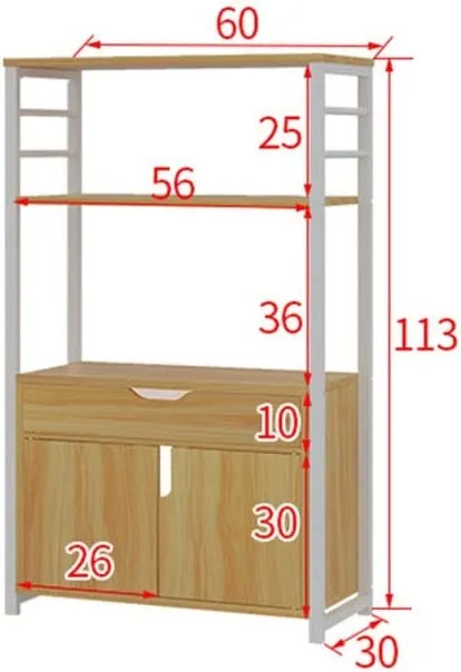 '%20Standard%20Baker's%20Rack%20with%20Microwave%20Compatibility%20-%20Image%205