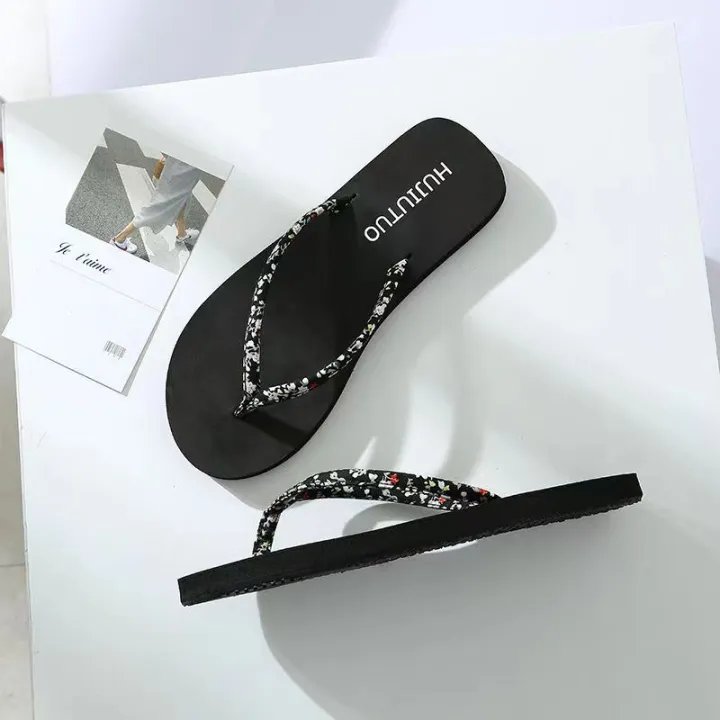 Flip%20Flops%20Women%20Summer%20Outside%20Flat%20Bottomed%20Beach%20Shoes%20Sandals%20Shoes%20for%20Women%20Slippers%20Slipper%20Sandal%20Low%20(1cm-3cm)%20EVA%20-%20Image%204