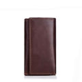Premium Key Ring Holder Chocolate-coffee Wallet For Men Leather. 