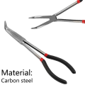 Extended Handle Needle-Nose Pliers 5-Piece Set Replacement Accessories Elbow O-Shaped Pliers 25/45/90 Degree Bent-Nose Pliers Hand Tools. 