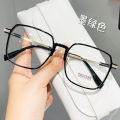 New Anti-Blue Light Glasses Men and Women Korean Fashion Xiaohongshu Plain Glasses Frame Glasses for Students Myopia Frame. 