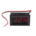 0.56 Inch Red - Electric Vehicle Two-lines DC Voltmeter.