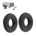 145/70-6 Tire Inner Tube ATV Inner Tube Rubber Shock Absorbing for 90cc Go Karts Hand Trucks Lawn Mowers. 