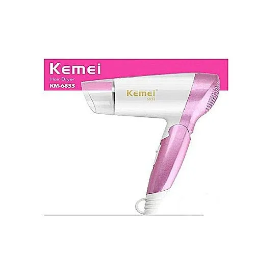 Kemey%20Km6833%20Cool%20And%20Hot%20%20Electric%20Foldable%20Hair%20Dryer%20For%20Women%20-%20Hair%20Dryer%20-%20Image%2010