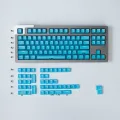132 Keys Transparent Keycaps For Gaming Mechanical Keyboard OEM Profile ABS Clear Keycap RGB backlit Game Keyboard Key caps DIY. 