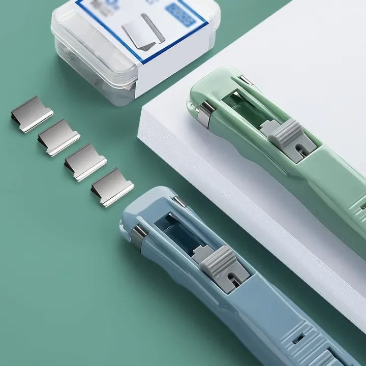 Hovaa%20Reusable%20Creative%20Stapler,portable%20Handheld%20Paper%20Clam%20Clip%20Dispenser%20with%2050%20Metal%20Clips,staplers%20for%20Paper,push%20Clipper%20Stapler,%20Office%20School%20Home%20Supplies%20Portable%20Mini%20Stapler%20-%20Image%205