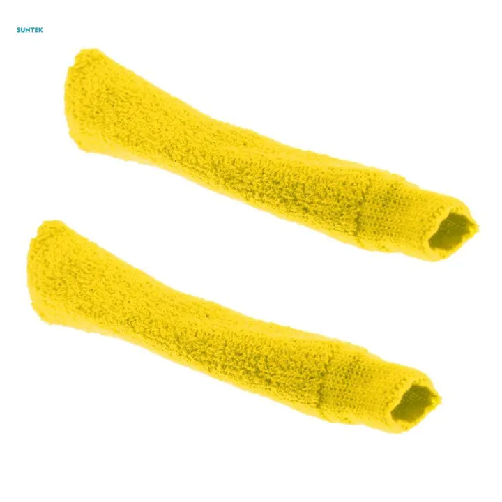 2xAnti-slip%20Squash/%20Tennis%20Bat%20Overgrip%20Racket%20Grip%20Tape%20Yellow%20-%20Image%202
