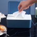 Mask Storage Box Multifunctional Dustproof Tissue Storage Box Case Wet Wipes Dispenser Holder with Lid for Face Cover.