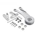 Hydraulic Randomly Stop Hinges Kitchen Cabinet Door Adjustable Polish Hinge Furniture Lift Up Flap Stay Support Hardware.