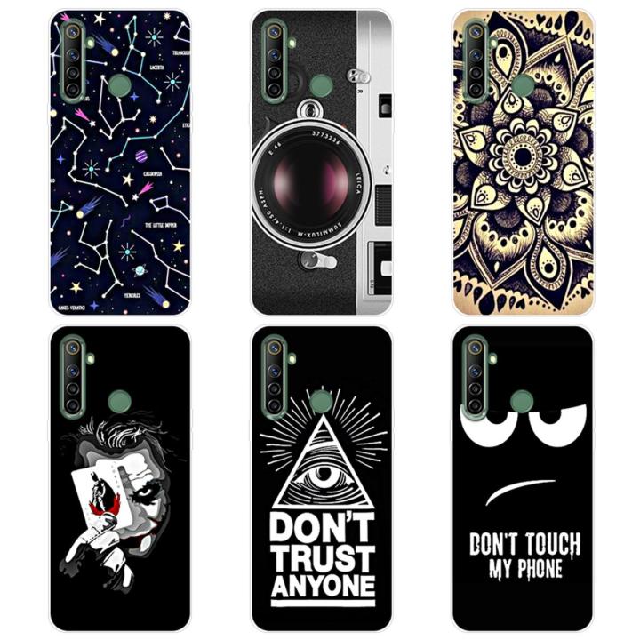 Realme Narzo 10 Realme 6i 5i 5s Case Silicone TPU Cartoon