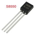 10Pcs S8550 S-8550 8550 Transistor BJT PNP 40V 500mA PNP General Purpose Transistor TO-92 Package Bipolar Junctions Transistor. 