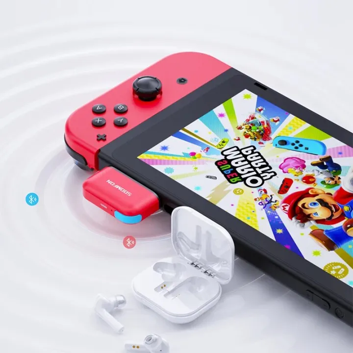 SOOMFON%20Bluetooth%205.0%20Transmitter%20Wireless%20Audio%20Adapter%20for%20Nintendo%20Switch%20Lite%203.5mm%20Jack%20-%20Image%205