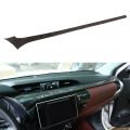 Carbon Fiber Car Dashboard Center Console AC Vent Cover Trim. 