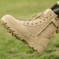Men's Spring/Summer Hi-Top Shoes Ultra-Light Breathable Boots Non-Slip Wear-Resistant Dr. Martens Boots Training Boots. 