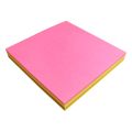 Multi color sticky note - E3- (3x3 inch) - 100 sheet. 