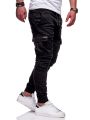 Men Pants Thin Fashion Casual Jogger Pants 2020 Streetwear Cargo Pants Men's Multi-pockets Trousers Fitness Gyms Sweatpants Mens.
