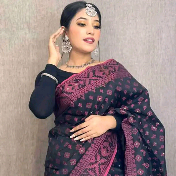 Half%20silk%20tangail%20jamdani%20saree%20for%20woman%20-%20Image%202
