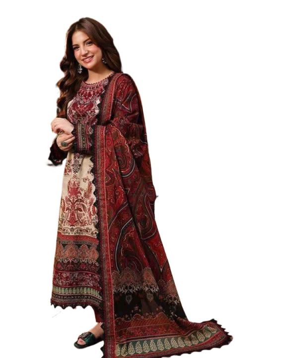 Cherry%20Silk%20%20Digital%20print%20Ready%20Made%20three%20pcs%20for%20women%20-%20Image%202