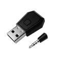 Wireless Dongle USB Receiver Bluetooth 4.0 Adapter for PS4 Controller Headphone. 