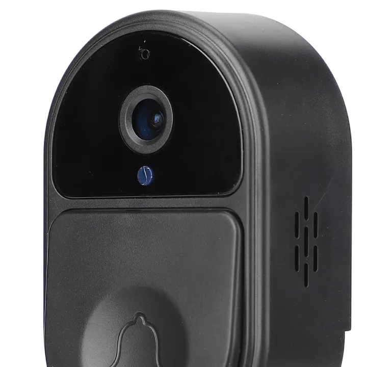WiFi%20Video%20Doorbell%20Camera%20Smart%20Home%20Remote%20Video%20Monitoring%20128GB%20Wireless%20Wifi%20Video%20Doorbell%20with%20Ding%20Dong%20Receiver%20Black%20-%20Image%204