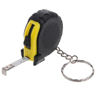 1m Retrle Ruler Steel Tape Measure Key Chainni Pocket Measuring Tool. 
