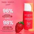 Dot & Key Strawberry Dew Tinted Sunscreen 50ml SPF50+ Pa++++ | Protection Against UA/UB | Broad Spectrum, Water & Sweat resistant | For All Skin Types | India | Seal Open Box.