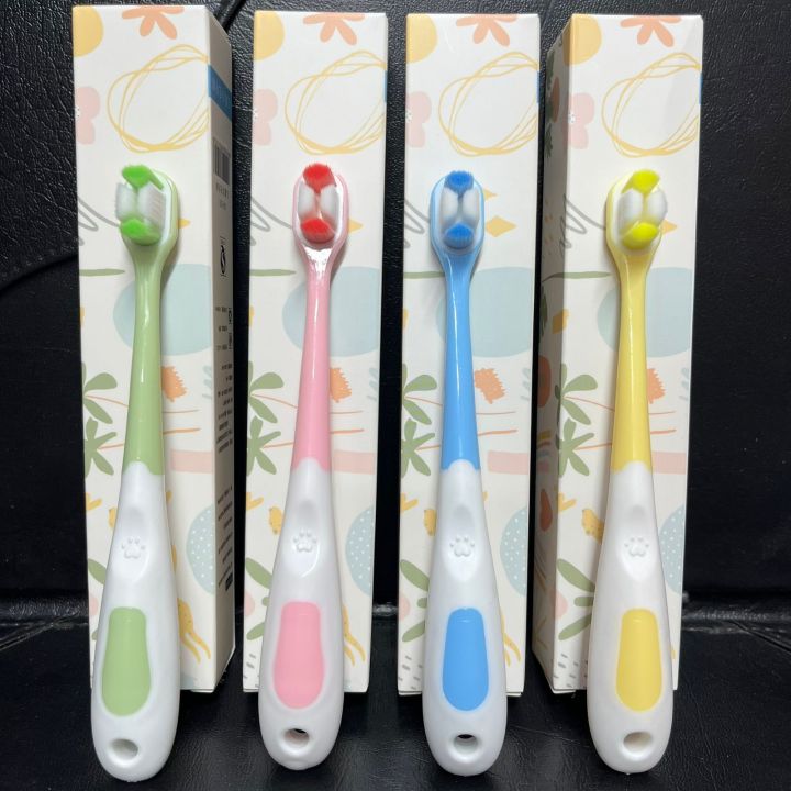 Soft hair toothbrush suitable for children aged 2-12 -1pcs