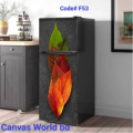 🧊 Fridge Wrapping Sticker – Premium Waterproof (Sparkling Lamination).