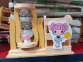 Beautiful Pen Stand with Hourglass Singel Timer Clock & Pen Holder For Home Office Desk Decor Student Stationery GlFT Item. 