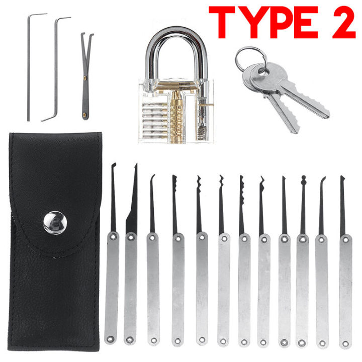 (Training%20Lock)%20Lock%20Picking%20Set%20Unlocking%20Tool%20Set%20Locksmith%20Practice%20Lock%20Pick%20Key%20Extractor%20Padlock%20Lockpick%20Tool%20Kits%20With%20Carrying%20Bag%20For%20Beginner%20Professional%20Kids%20-%20Without%20Lock%20-%20Image%203