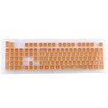 104 Keys Double Shot PBT Backlit Keycaps for Mechanical Keyboard. 