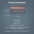 Avro Men's Soft PU Leather Long Wallet Business Multi-Card Slot With ID Holder Solid Color Travel Money Bag For Men. 