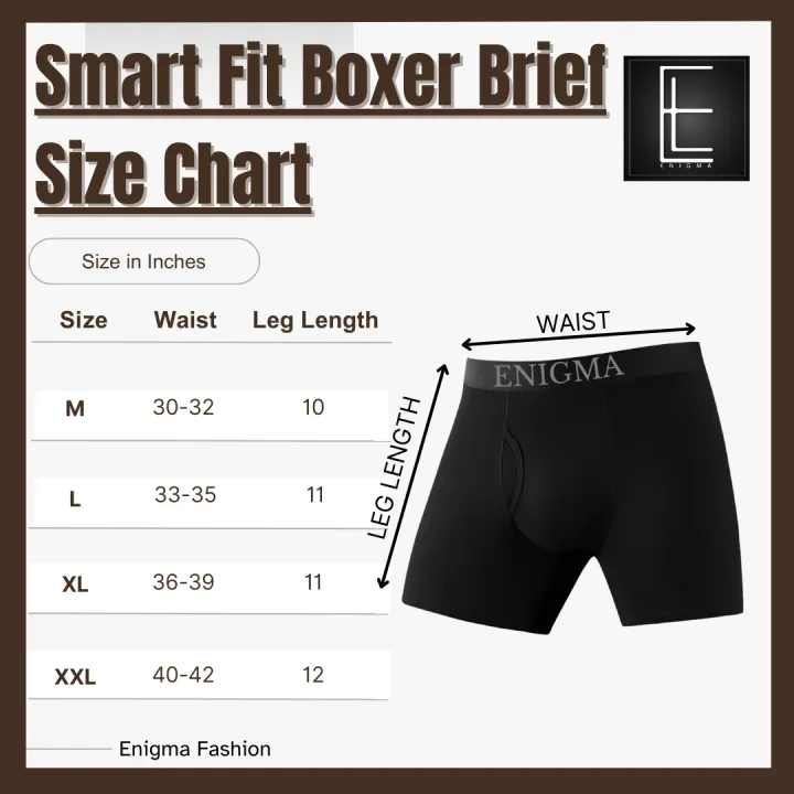 Enigma%20Premium%20Men's%20Underwear/Short%20Leg%20Boxer%20Brief/With%20Front%20Fly%20Opening%20-%20Navy%20Blue%20-%20Comfortable%20Fit%20-%20Image%203