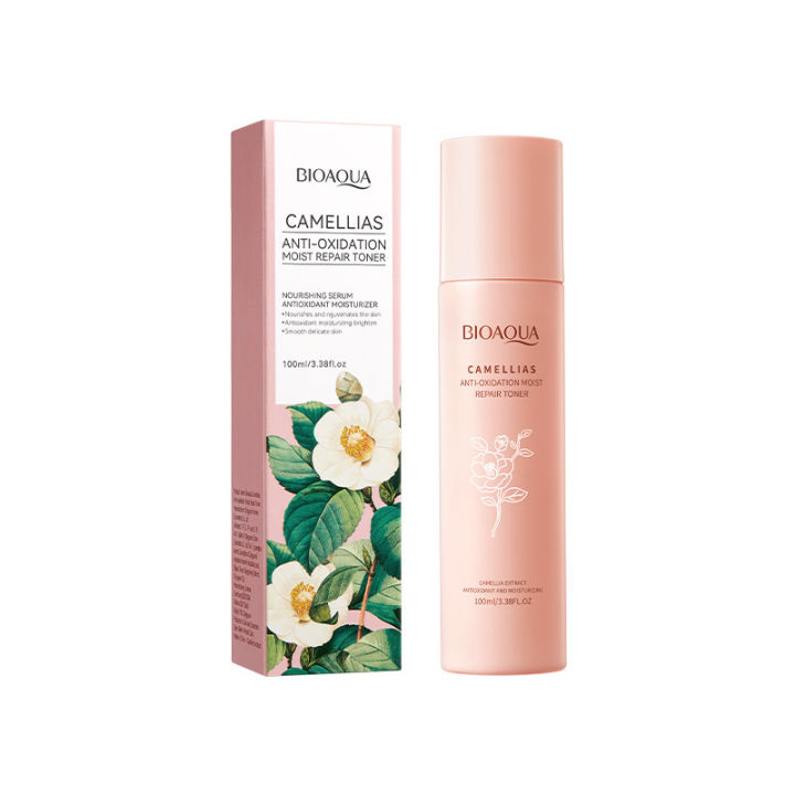 BIOAQUA Camellias Anti-Oxidation Nourushing Moist Repair Face Toner- 100ml