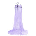 Comfortable Ceiling-Mounted Mosquito Net Free Installation Home Dome Foldable Bed Canopy For 1.2-1.8M Bed. 