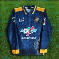Dhaka Capaitals Premium Full Sleeve Polo Cricket Jersey For Men - BPL Long Sleeve T Shirt - Dhaka Jersey 2025/26.