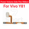 Vivo Y55 Y67 Y69 Y71 Y81 Y81s Y83 Y85 Y91 Y93 Y95 Y97 Power on / off Switch Button Side Volume Up Down Buttons Flex Cable Replacement Parts.