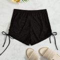 Women Sheer Mesh Cover Up Shorts Beach Wear Swimming Suits Cover Up Solid Sheer Mesh Bikini Thong Cover Up Shorts. 